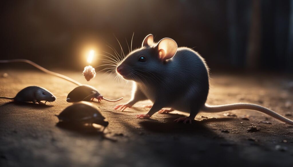 Confronting the fear of seeing a dead mouse in dreams